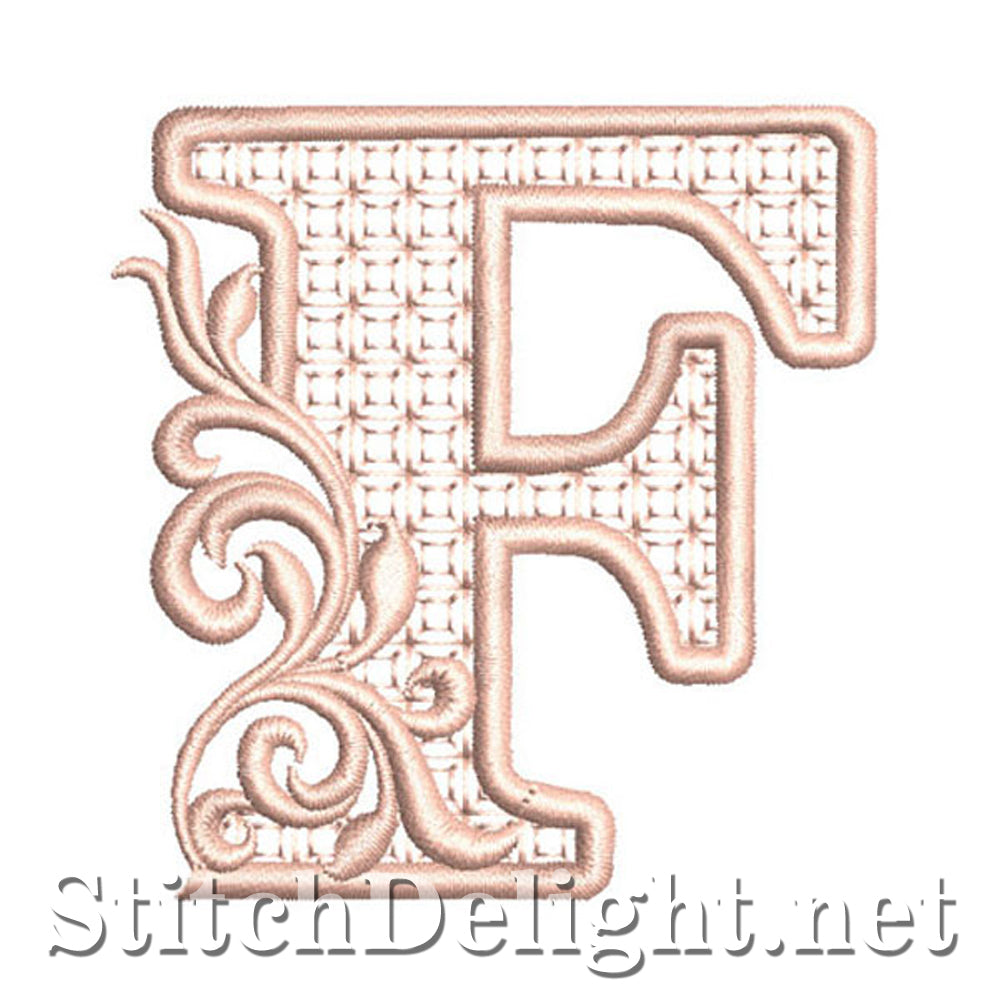 SDS1141 Fancy Block-lettertype F