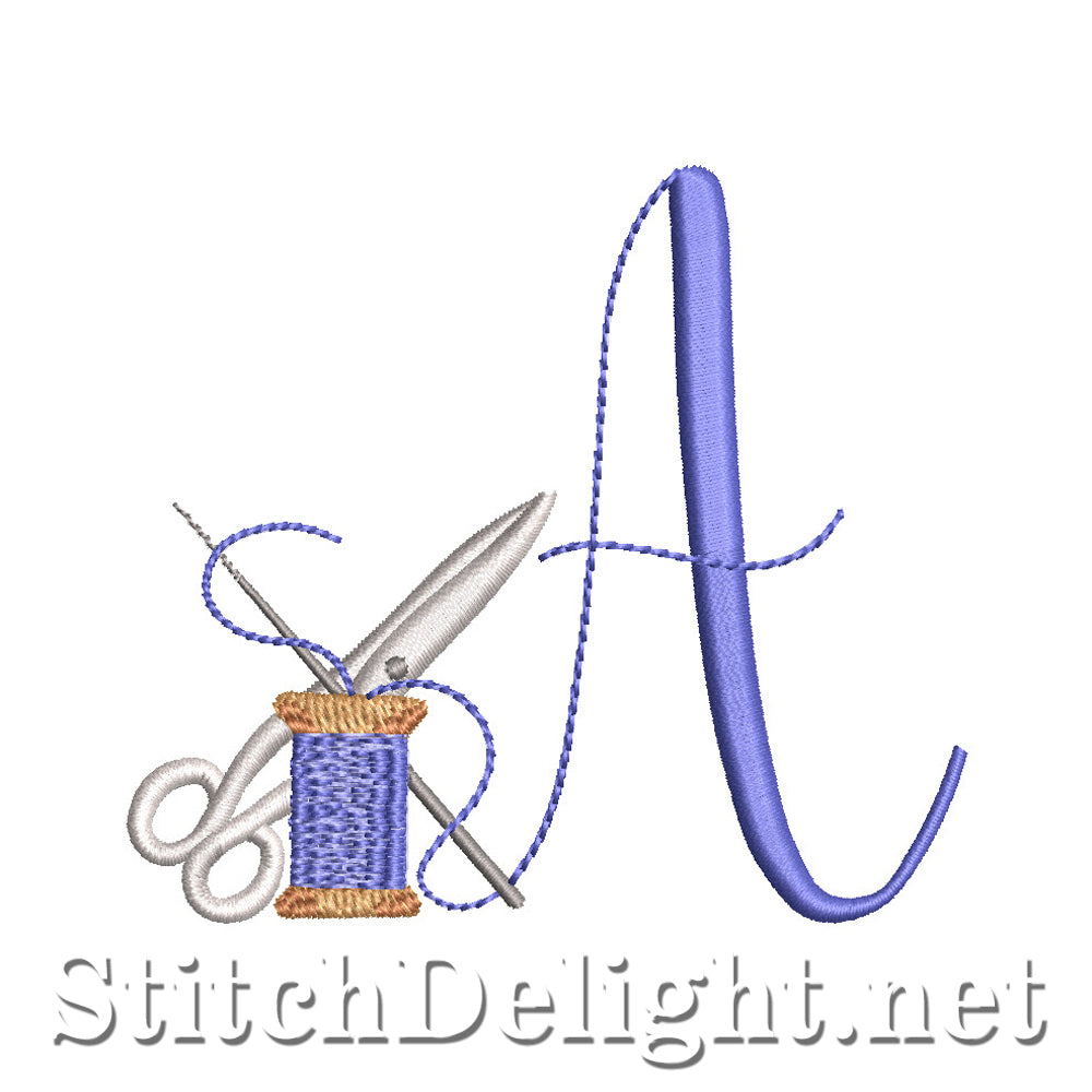 SDS1773 Stitch Delight Font A