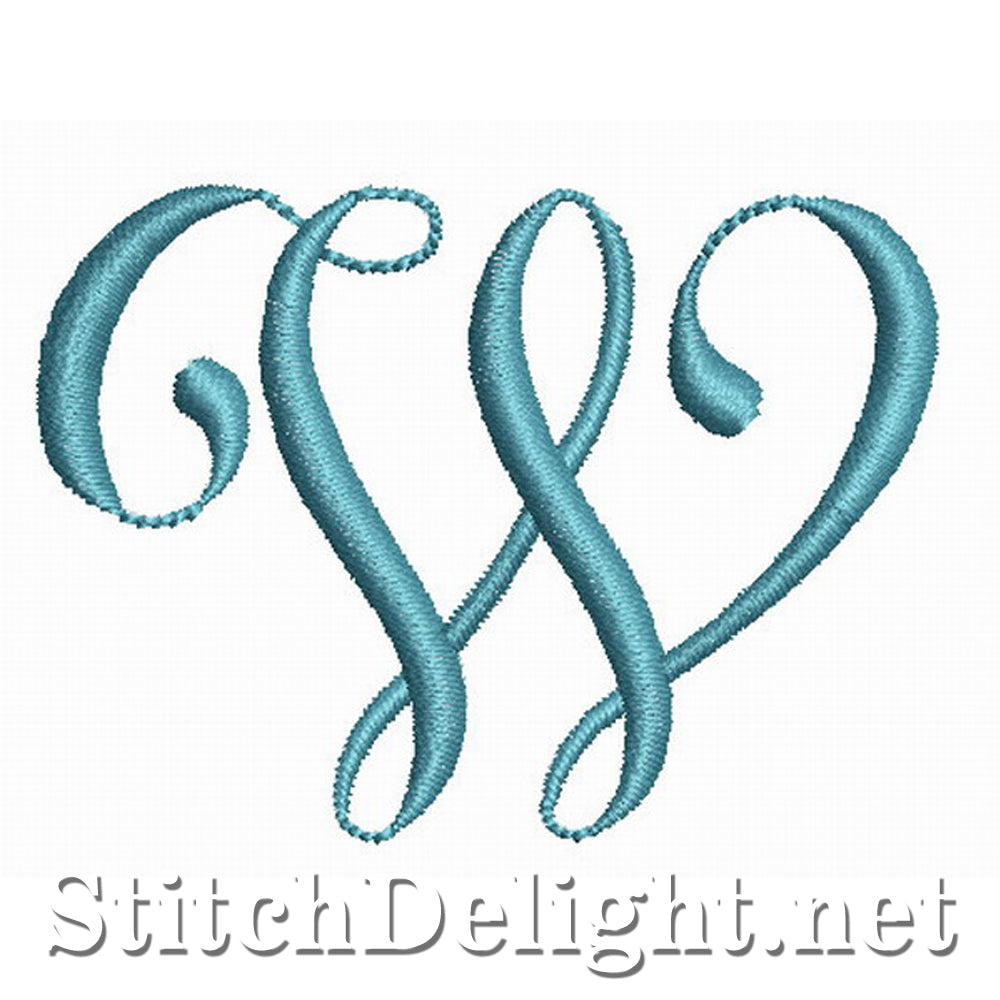 SDS0792 Ribbon Font W