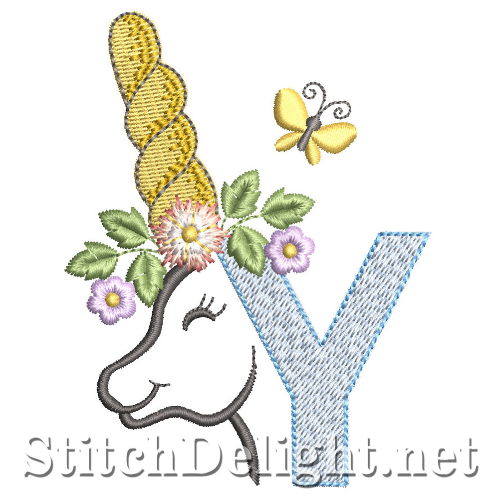SDS1353 Unicorn Font Y