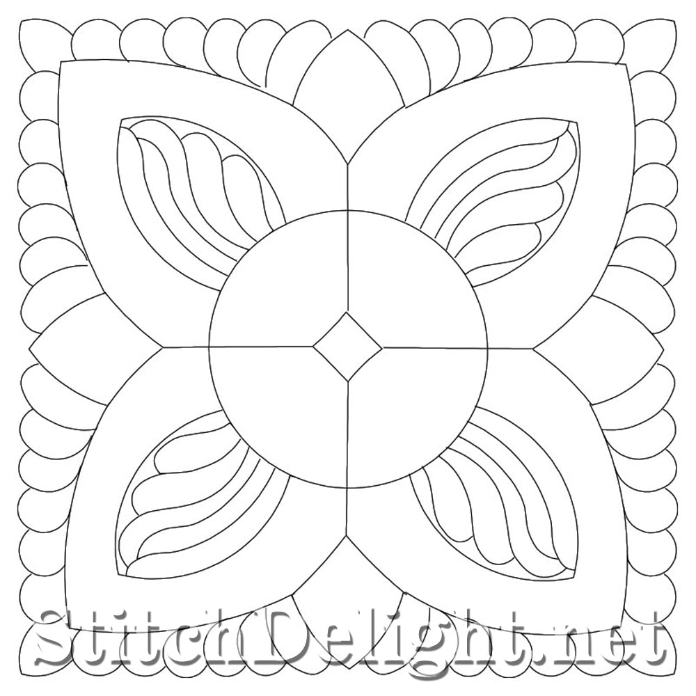 SDQL0109Royal Quilt Block 1