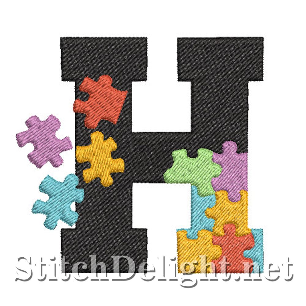 SDS1522 Puzzle Font H