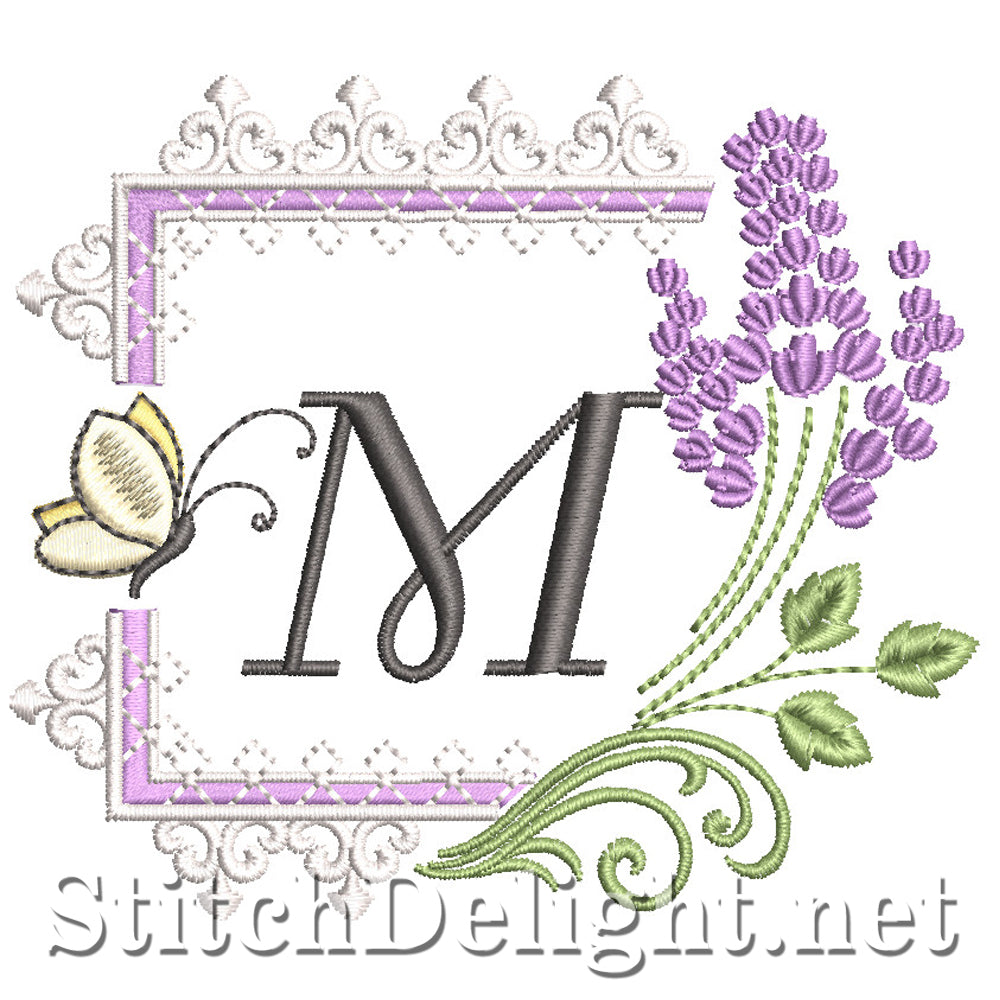 SDS1253 Lavender and Lace Font M