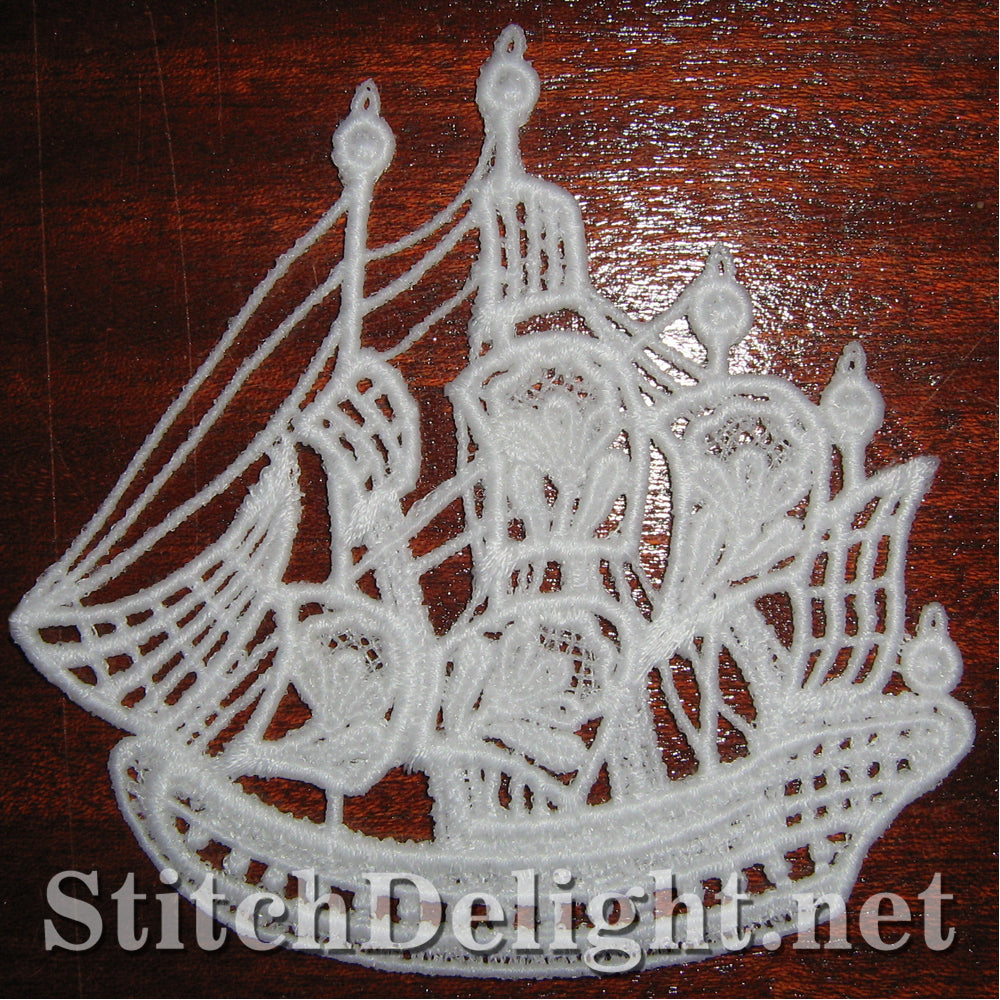 SD0905 Freestanding Lace Ship