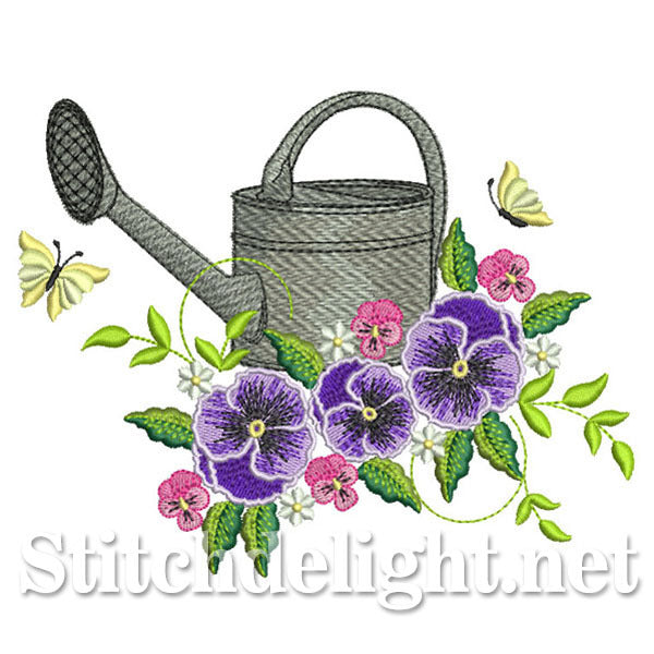SDS0670 Pansy Watering Can