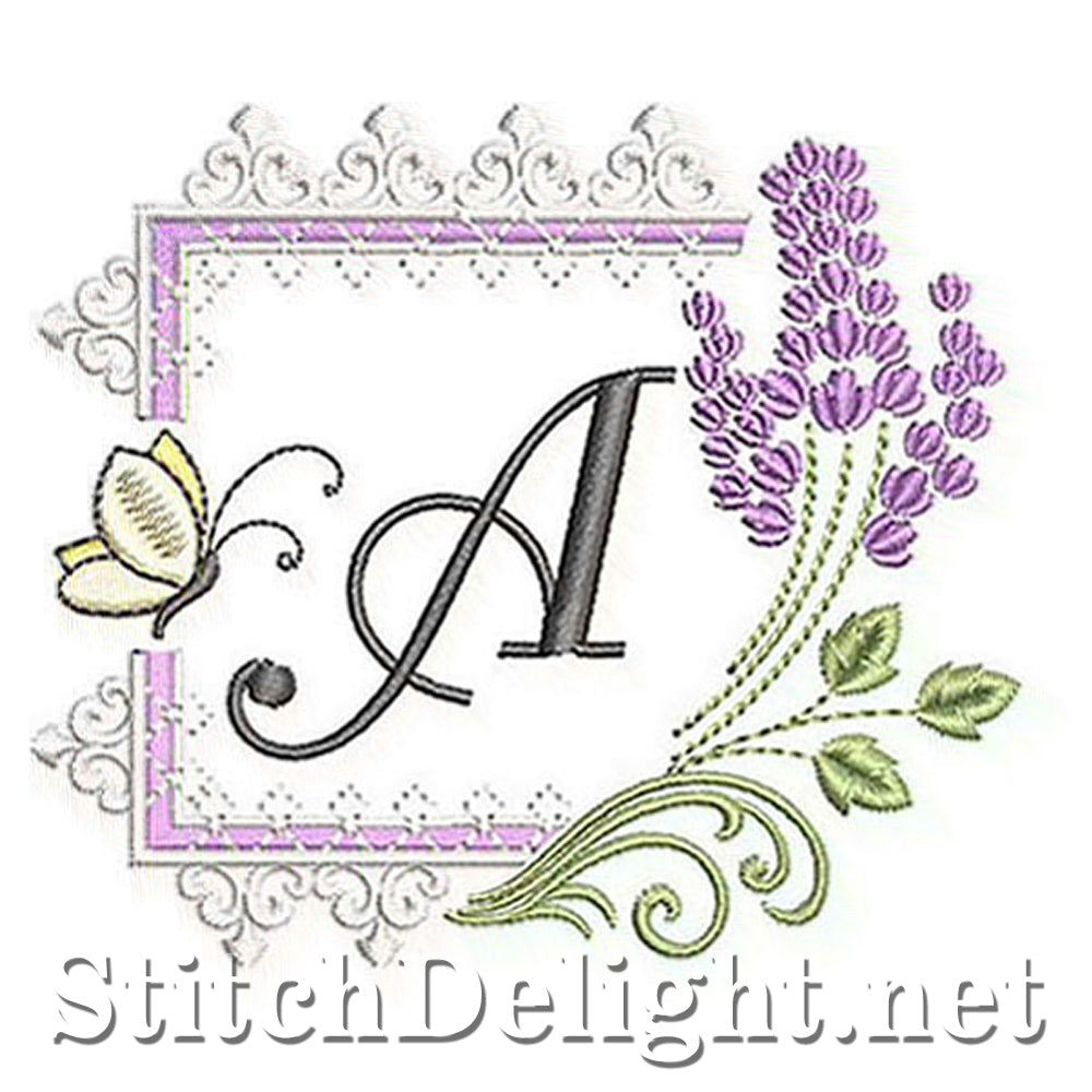 SDS1253 Lavender and Lace Font A