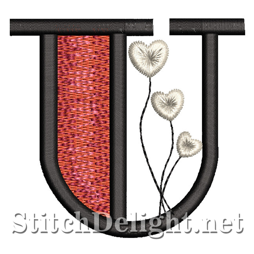 SDS1560 Loving Hearts Font U