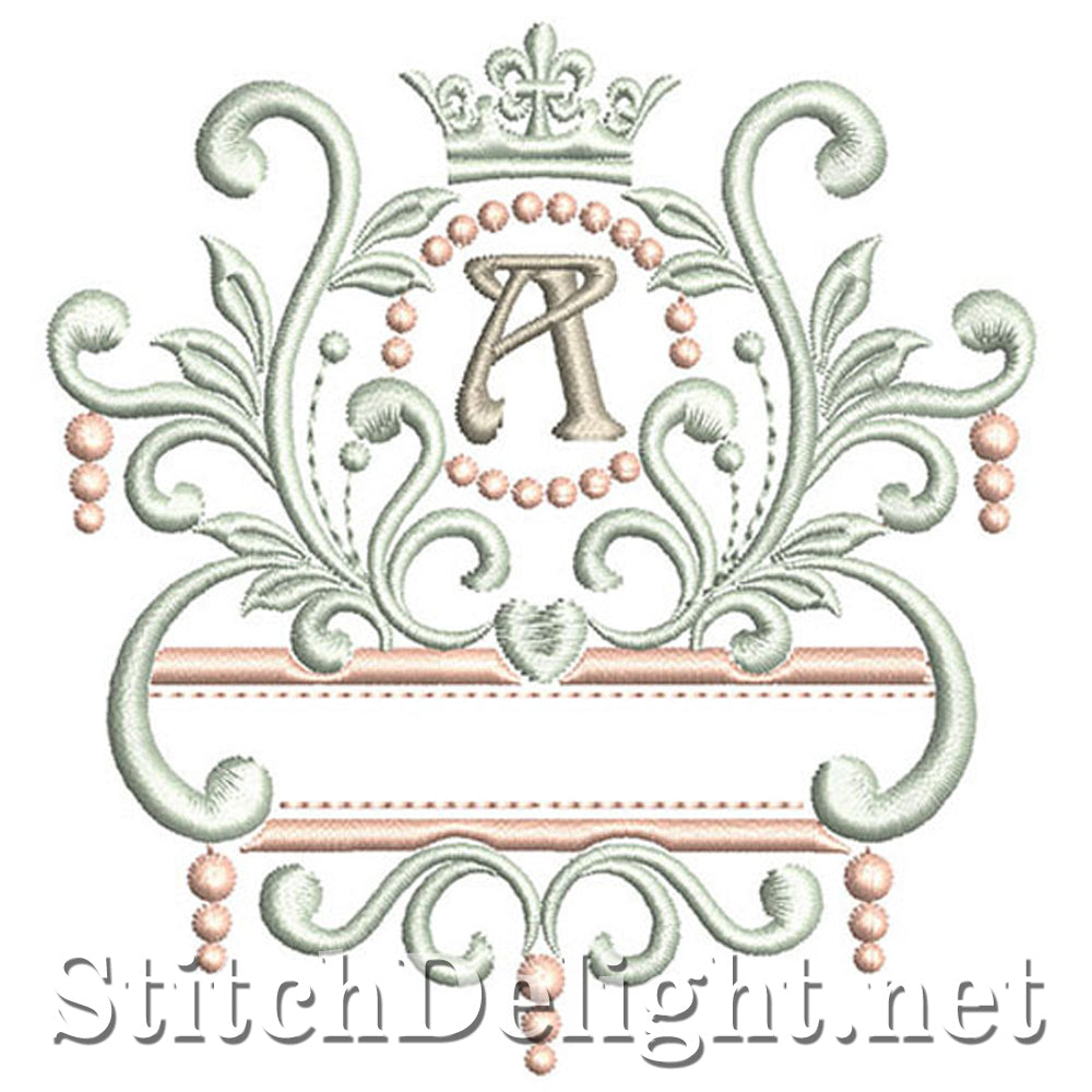 SDS1193 Elegant Royal Font A
