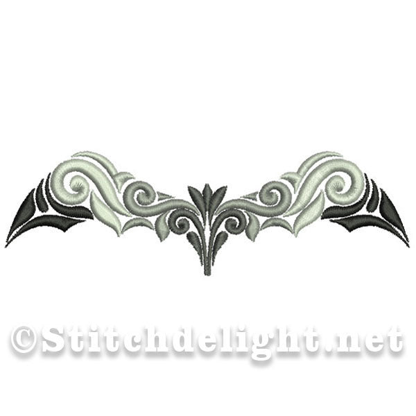 SDS0442 Swirly Bat