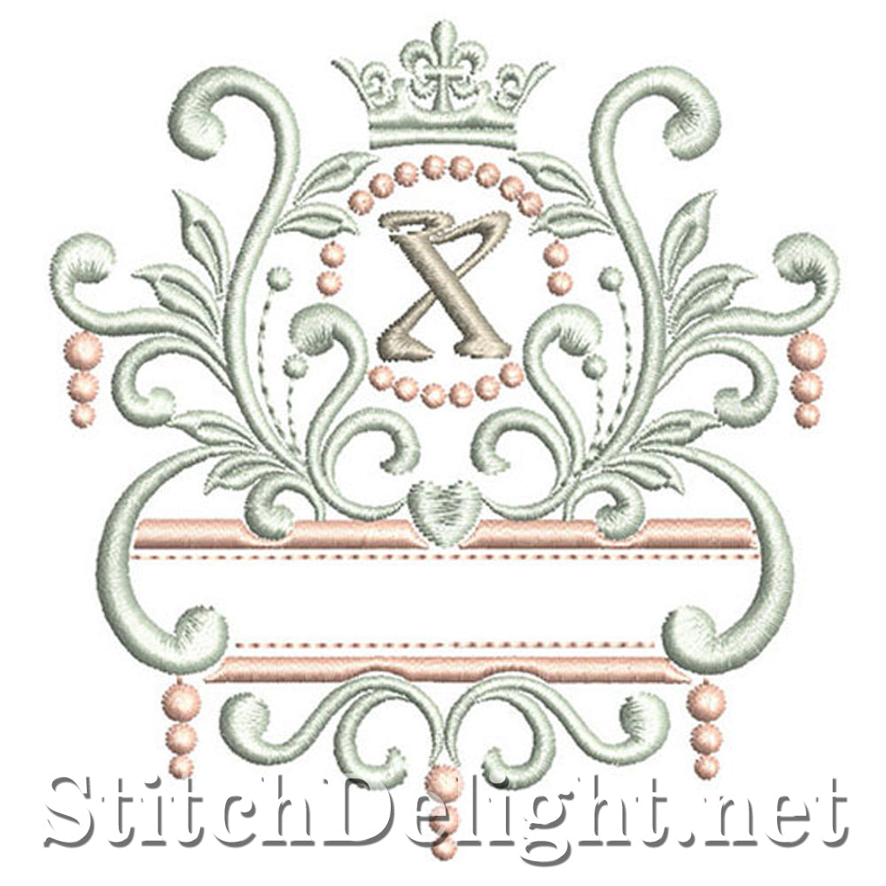 SDS1193 Elegant Royal Font X