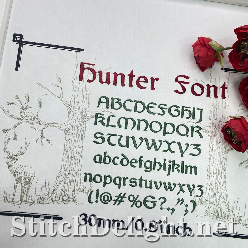 SDS1755 Hunter Font