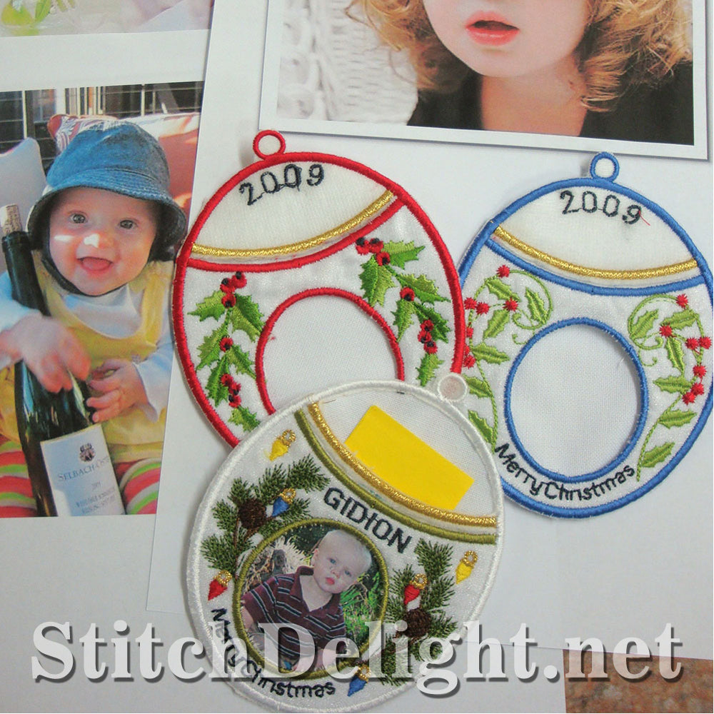 SD0850 Pocket Photo Ornaments