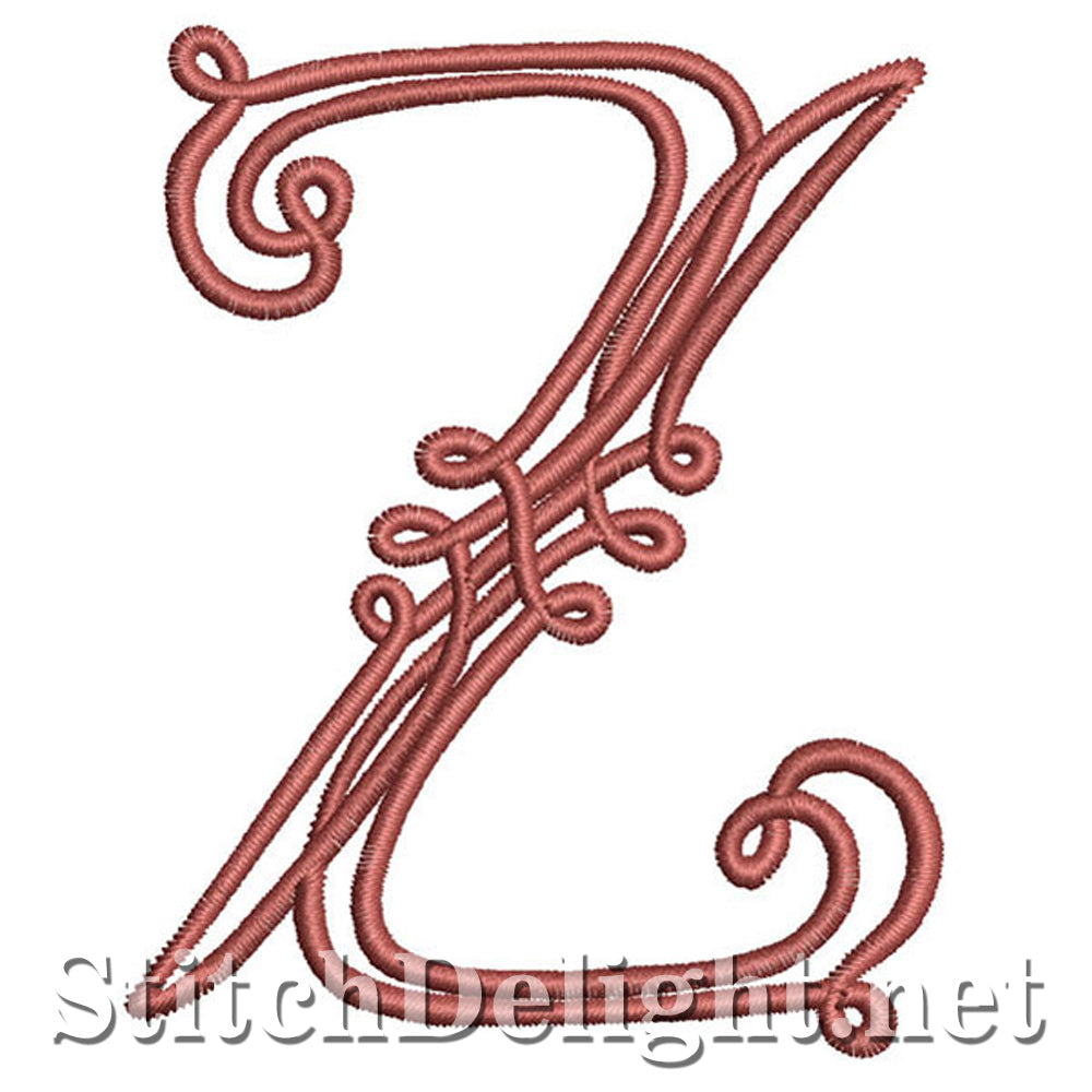 SDS1199 Keltisch lettertype Z