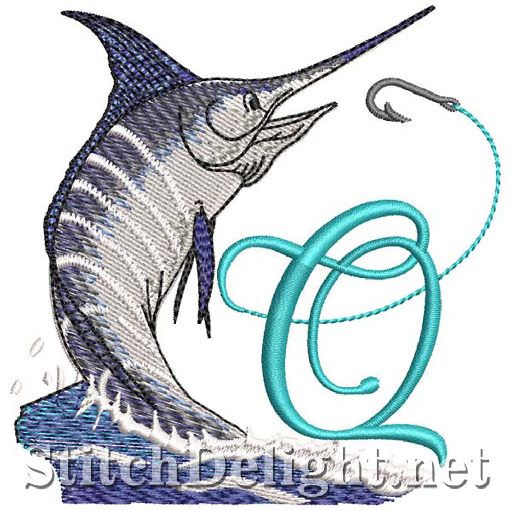 sds1270 Fishing Font Q