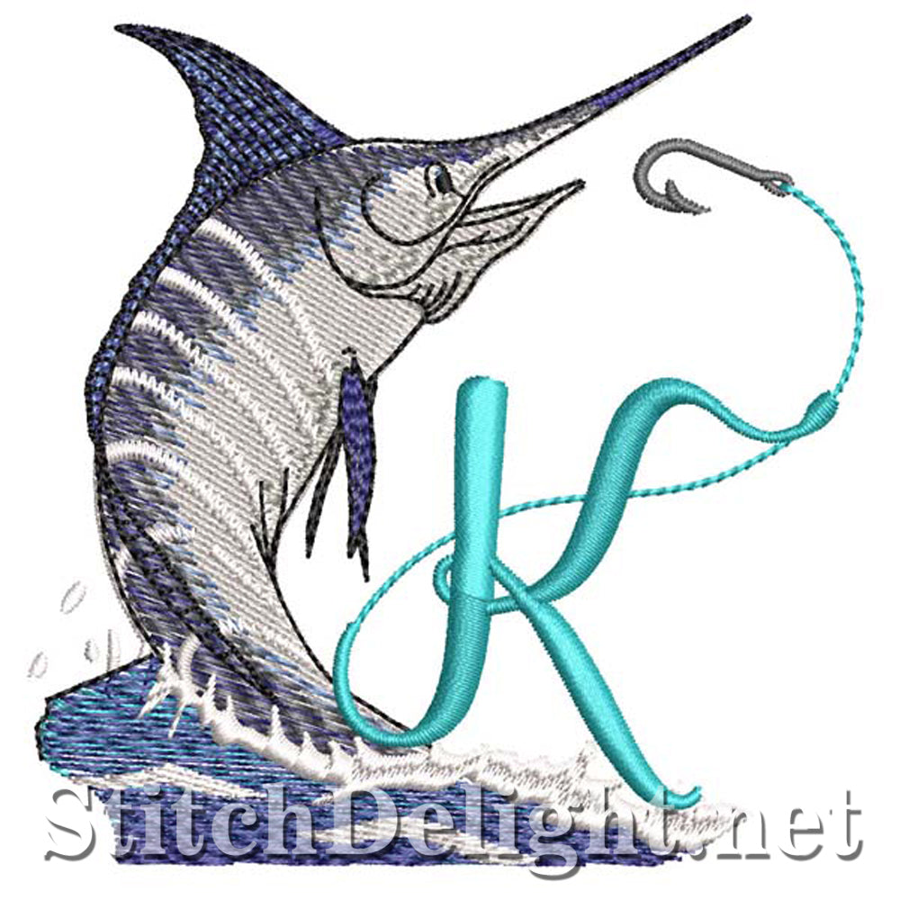 sds1270 Fishing Font K