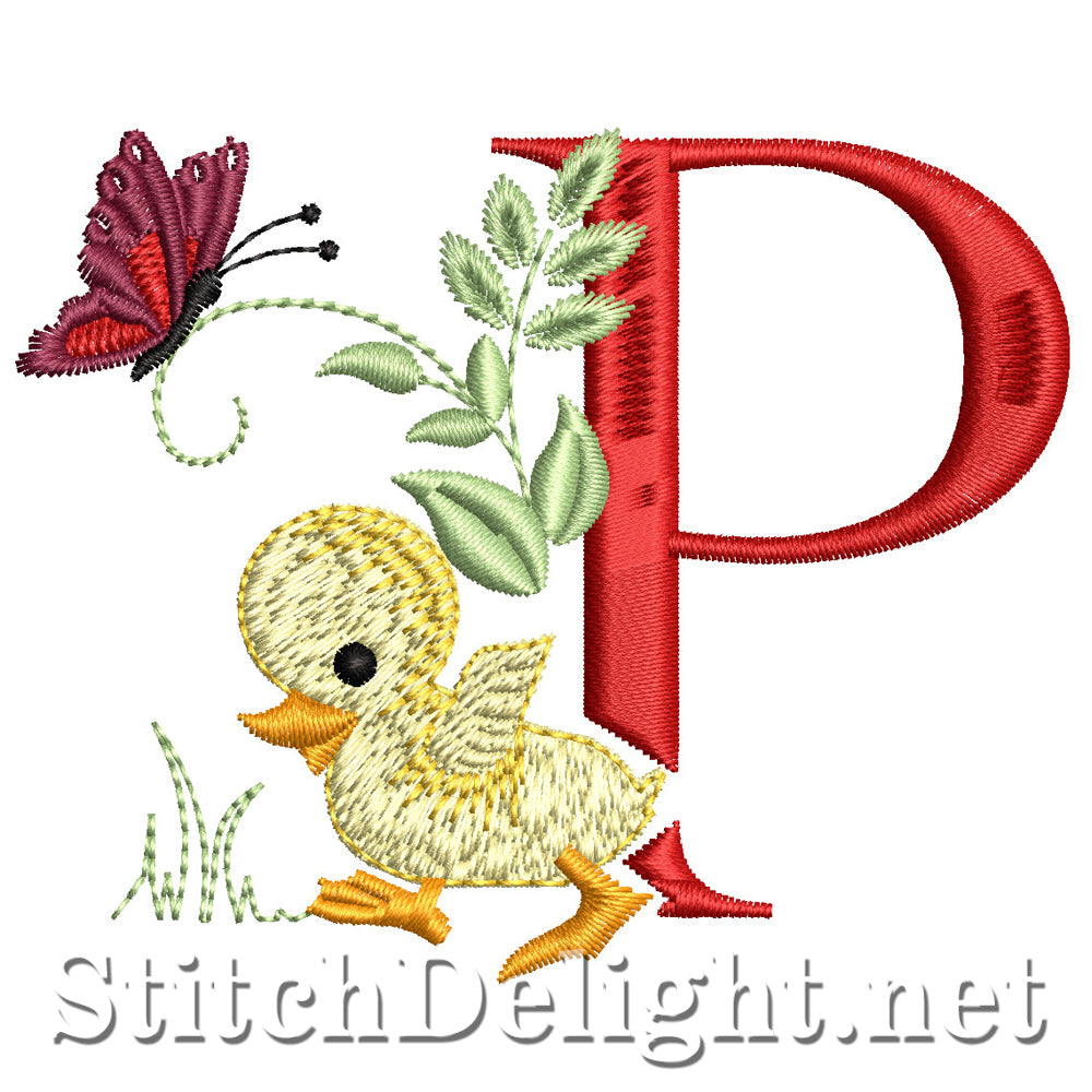 SDS1581 Little Duckie Font P