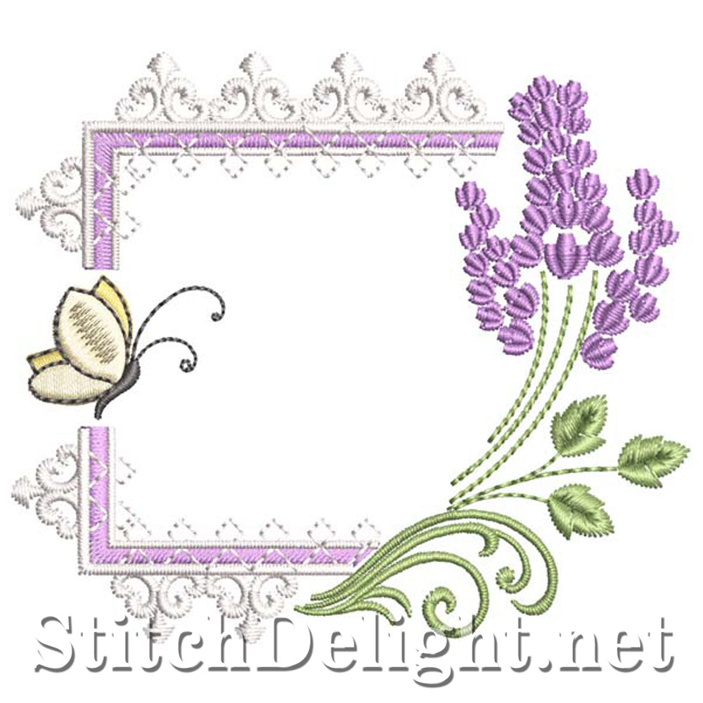 SDS1307 Lavender and Lace Frame