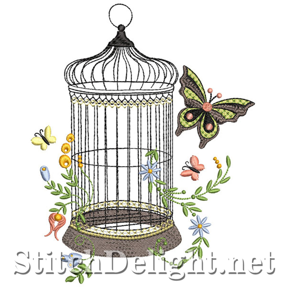 SDS0078 Cage à oiseaux