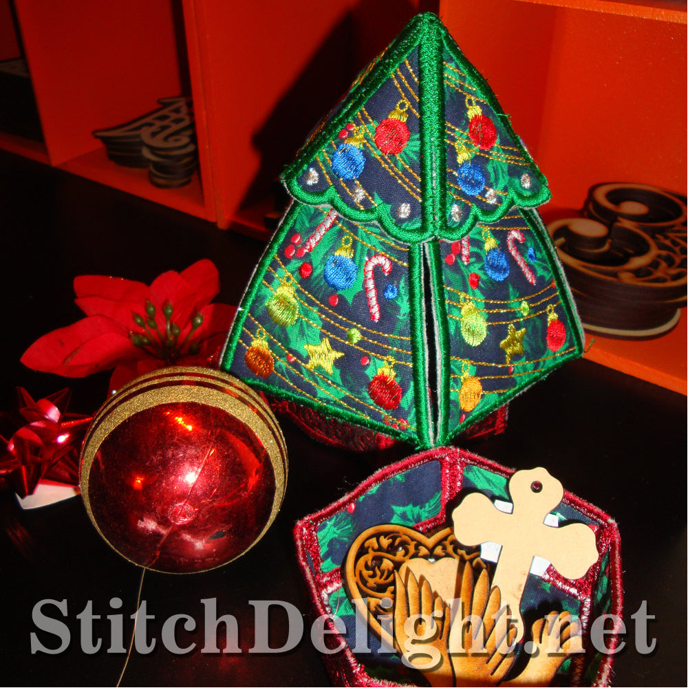 SD1205 Christmas Tree Gift Box