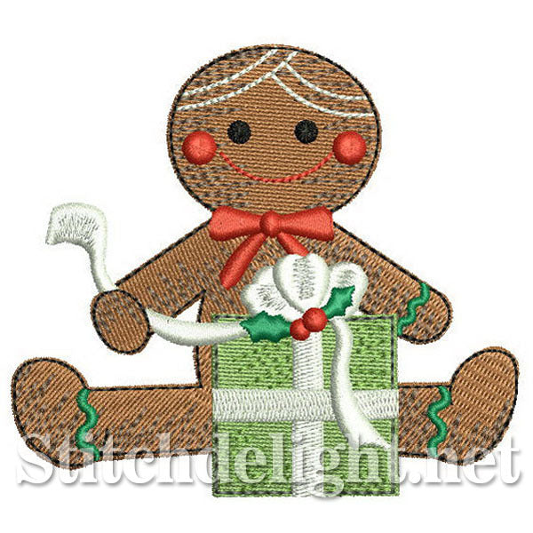 SDS0285 Gingerbread Man