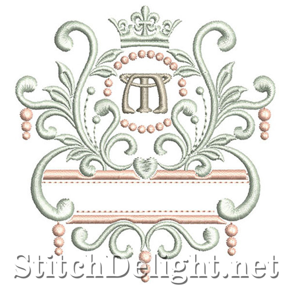 SDS1193 Elegant Royal Font M