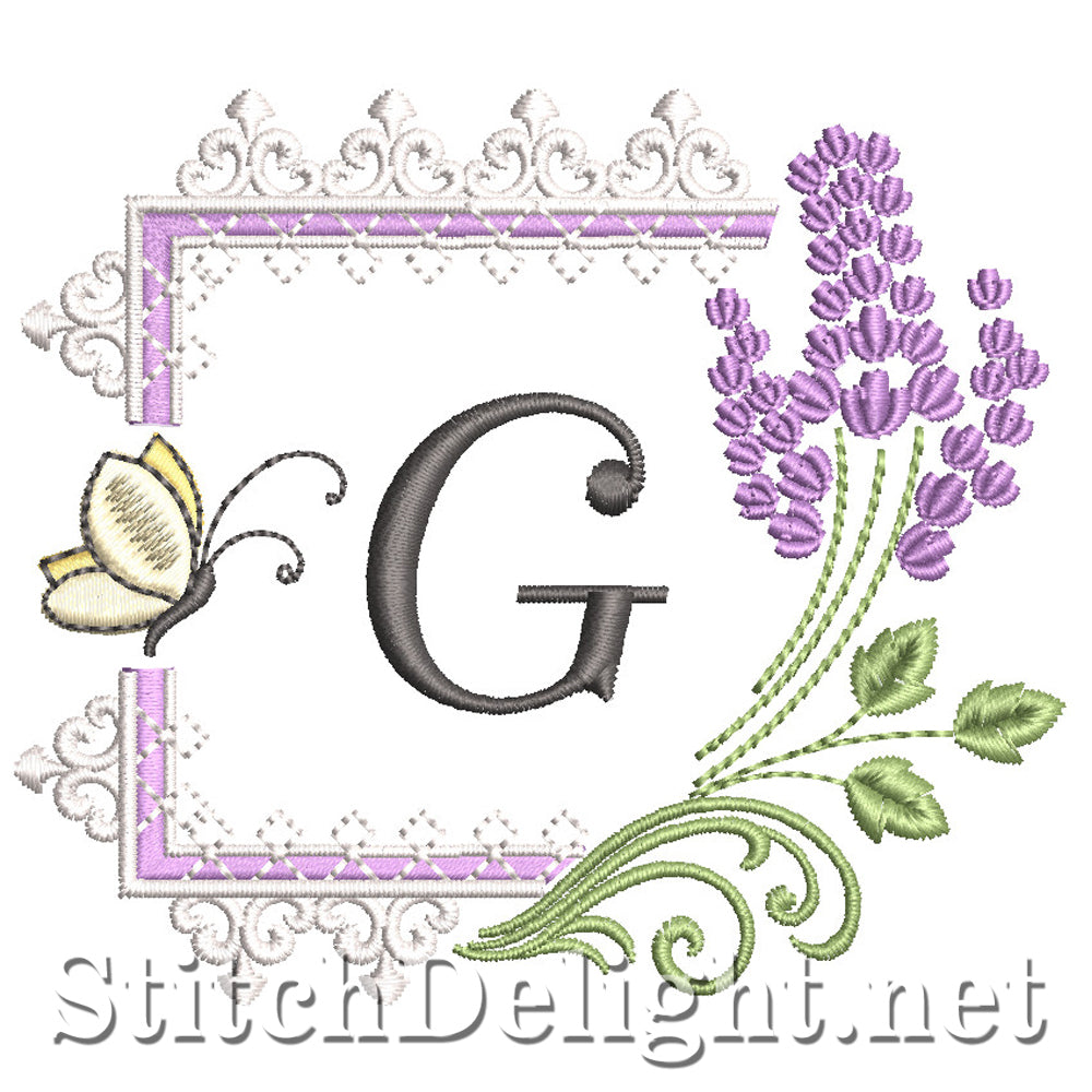 SDS1253 Lavender and Lace Font G