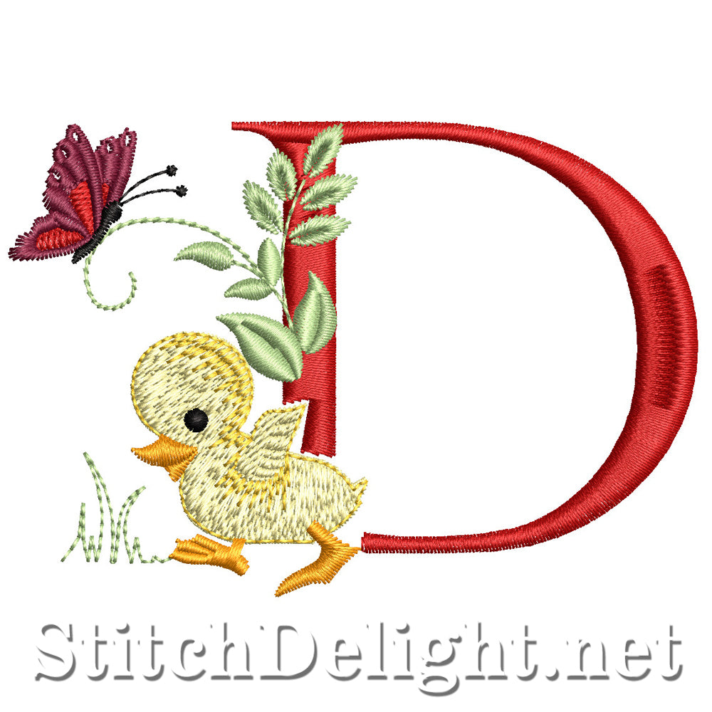 SDS1581 Little Duckie Font D