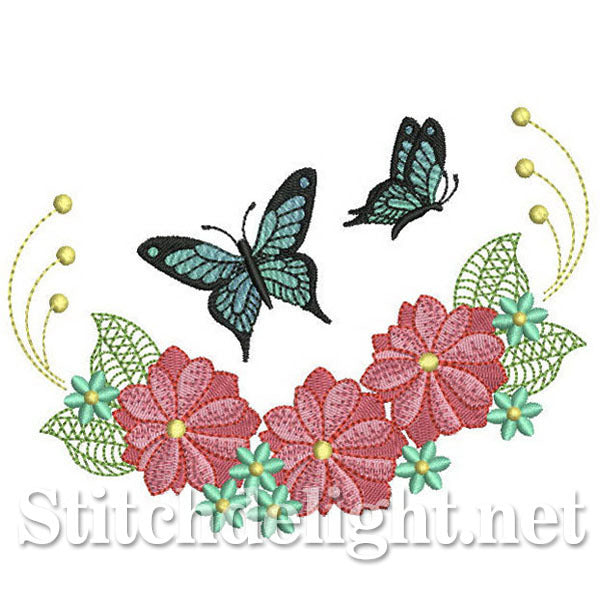 SDS0281 Butterfly Florals
