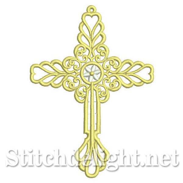 SDS0289 Freestanding Lace Cross