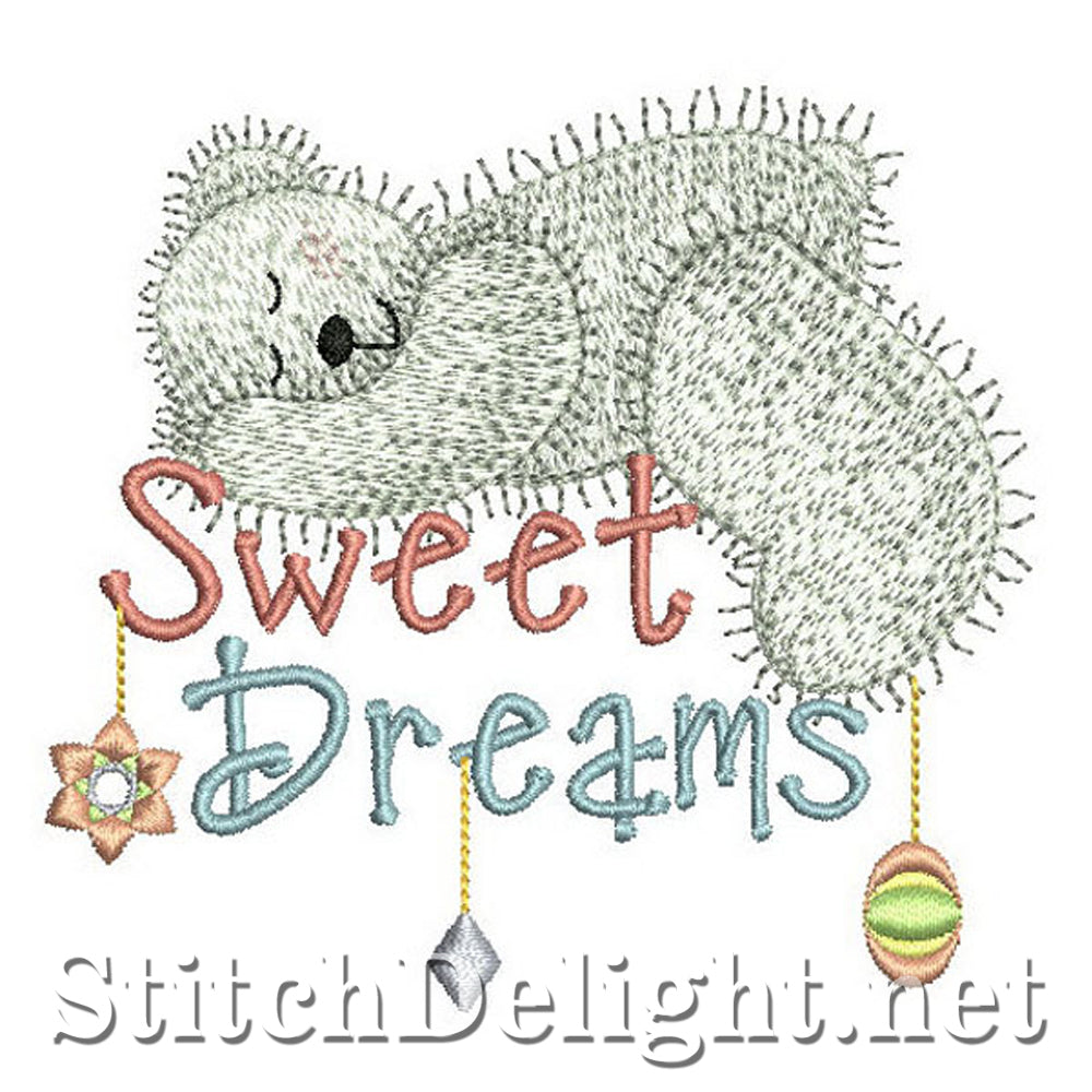 SDS0364 Sweet Dreams Scruffy Bear