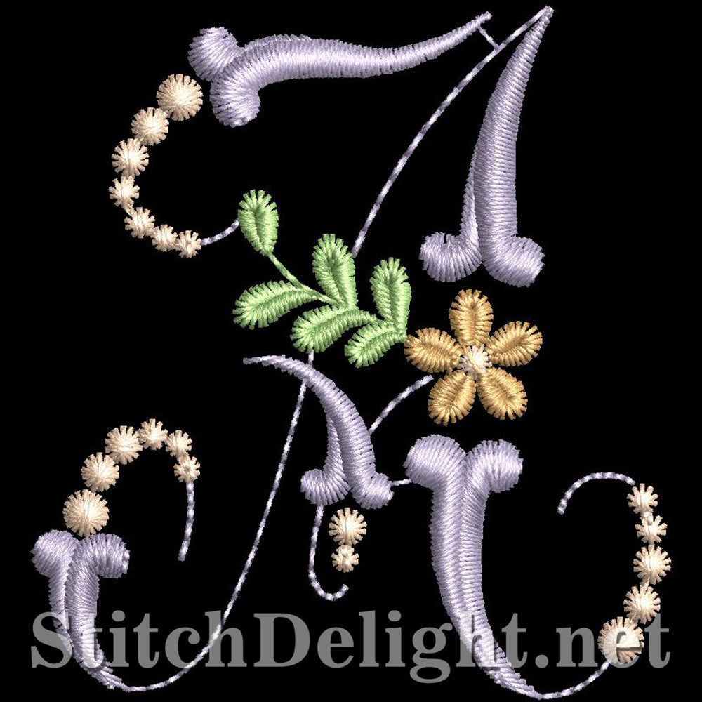 SDS0790 Dainty Floral font A