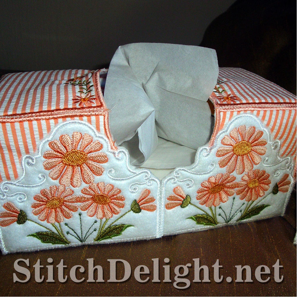 SD1124 Daisy Delight Tissue Box Cover