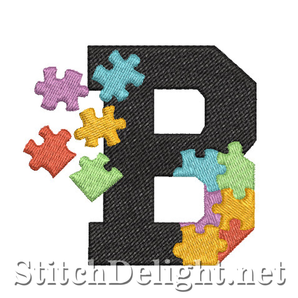 SDS1522 Puzzle Font B