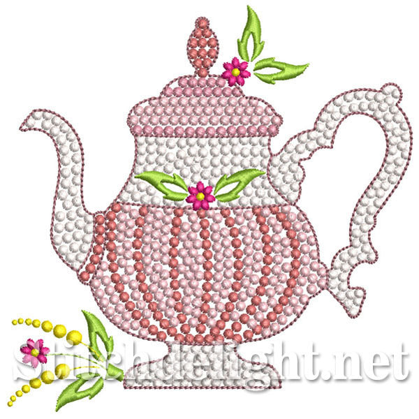SDS0215 Dotty Teapot