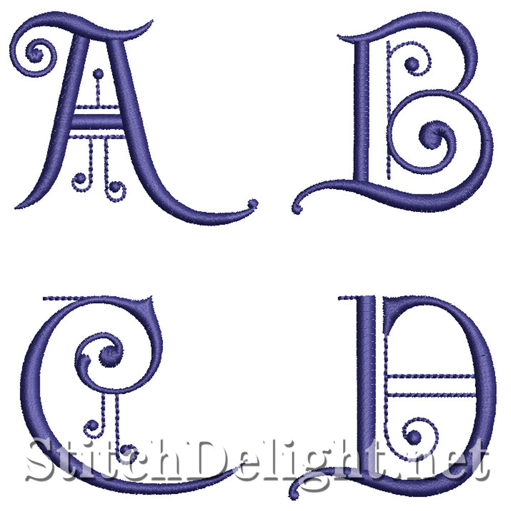 SDS0323 Deco-lettertype