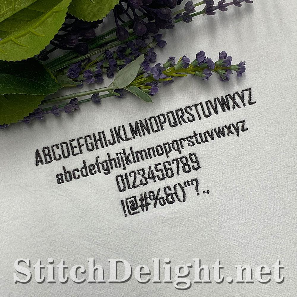 SDS4180 Strictly Business Font