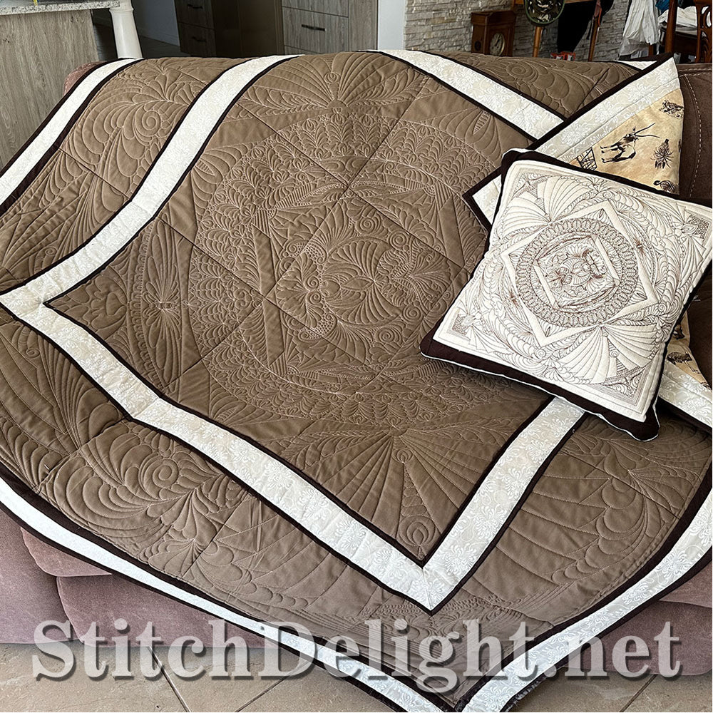 SDS4207 Feather Fantasy Quilt
