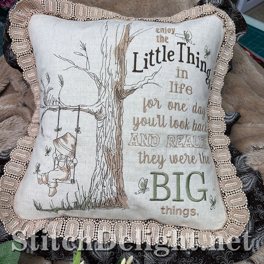 SDS4226 Little Things Matter Quote