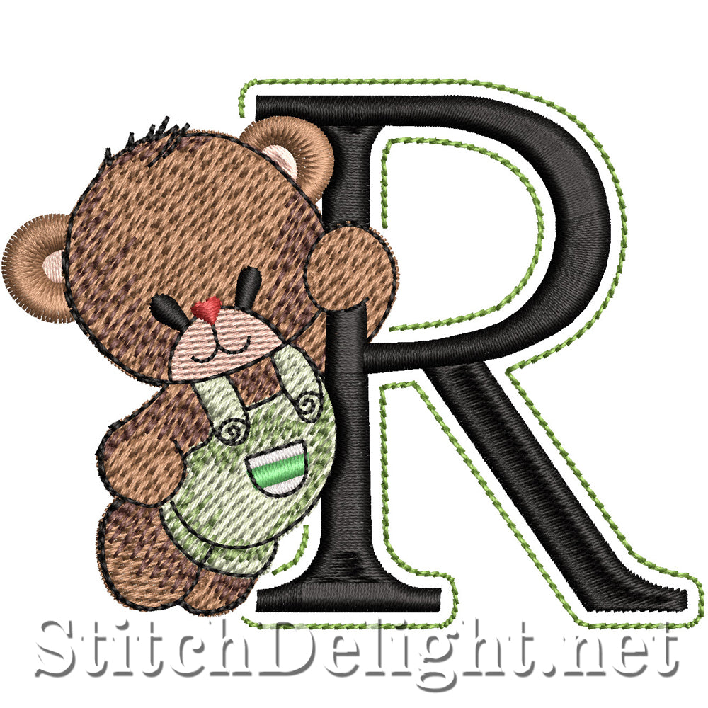 SDS5418 Teddy Bear Font R