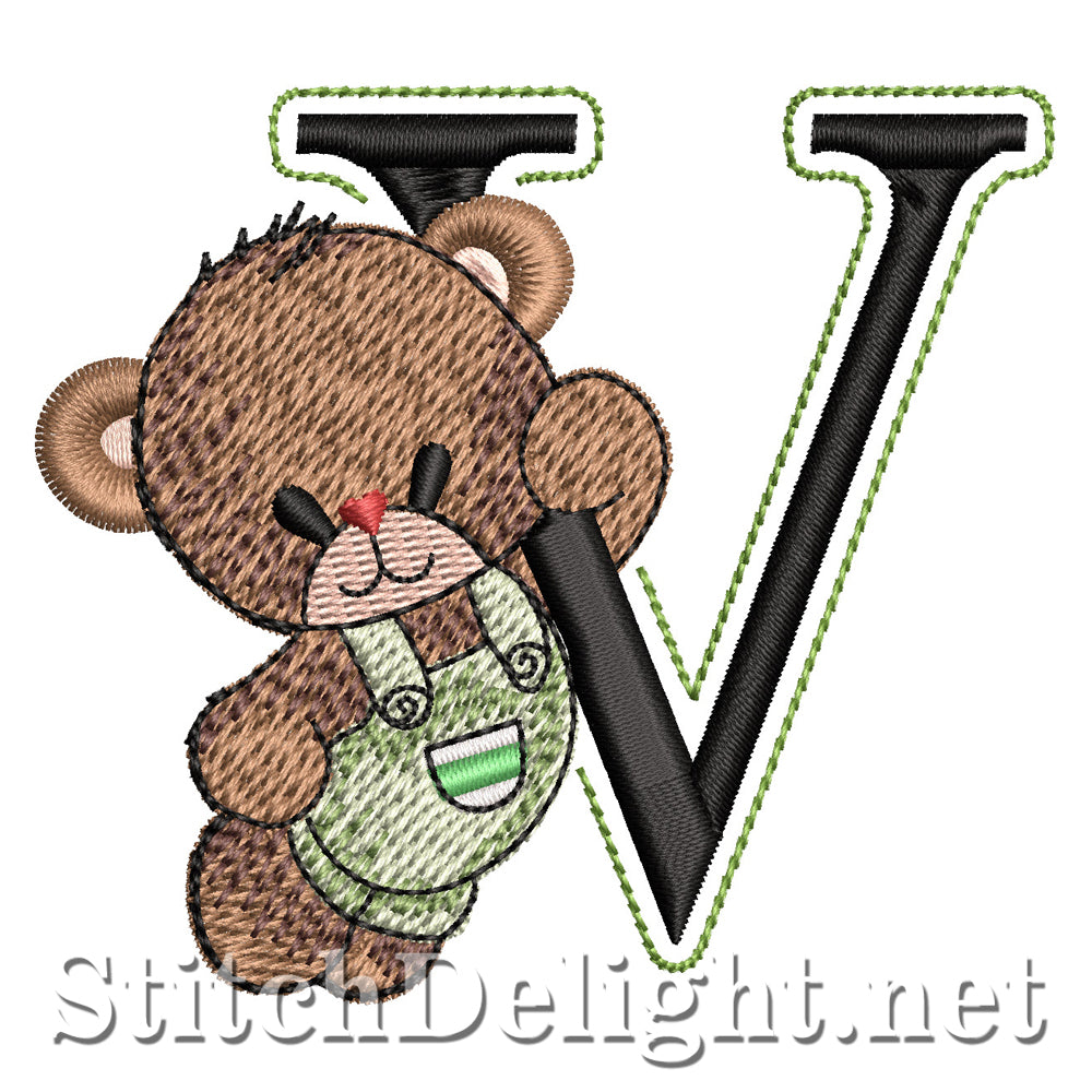 SDS5418 Teddy Bear Font V