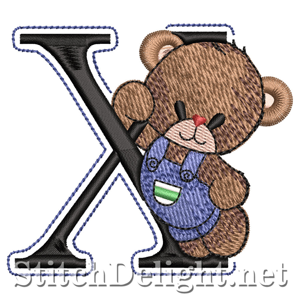 SDS5418 Teddy Bear Font X