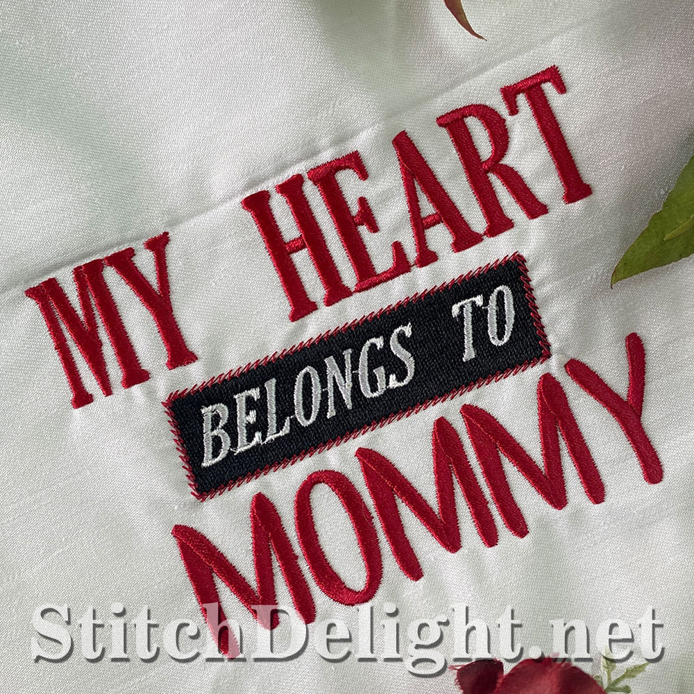 SDS5437 My Heart Belongs to Mommy