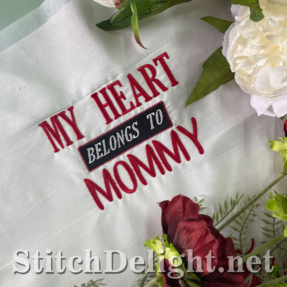 SDS5437 My Heart Belongs to Mommy